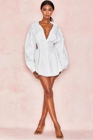 Office Lady Short  Mini Dress