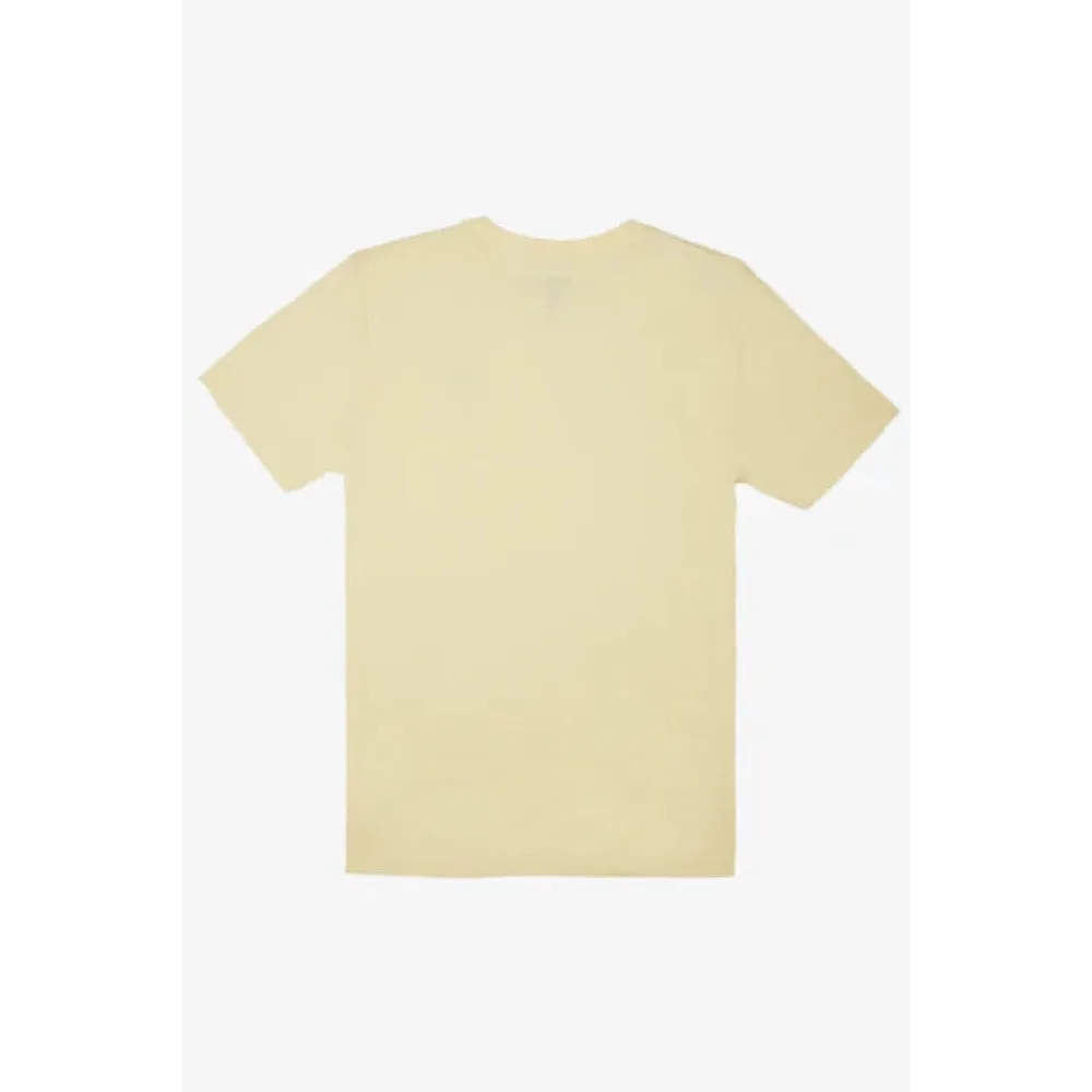O'NEILL TRVLR COSSA STAPLE TEE LT YELLOW