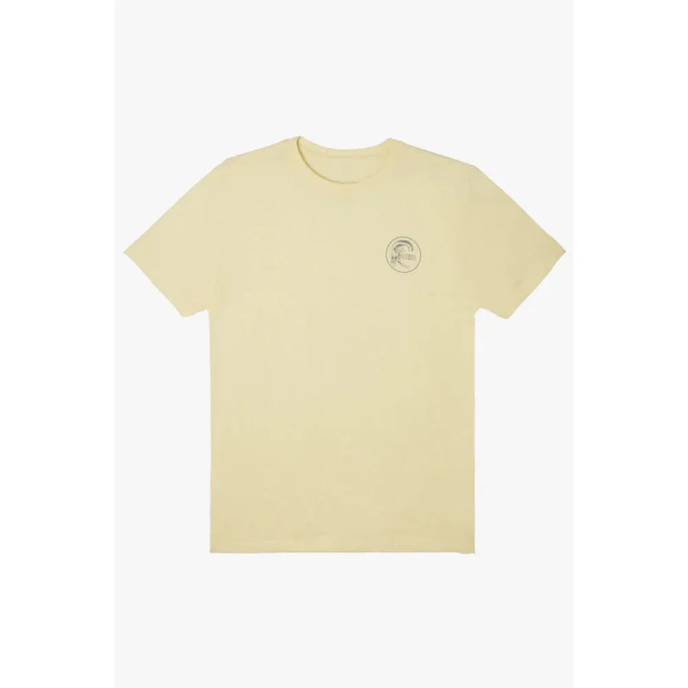O'NEILL TRVLR COSSA STAPLE TEE LT YELLOW
