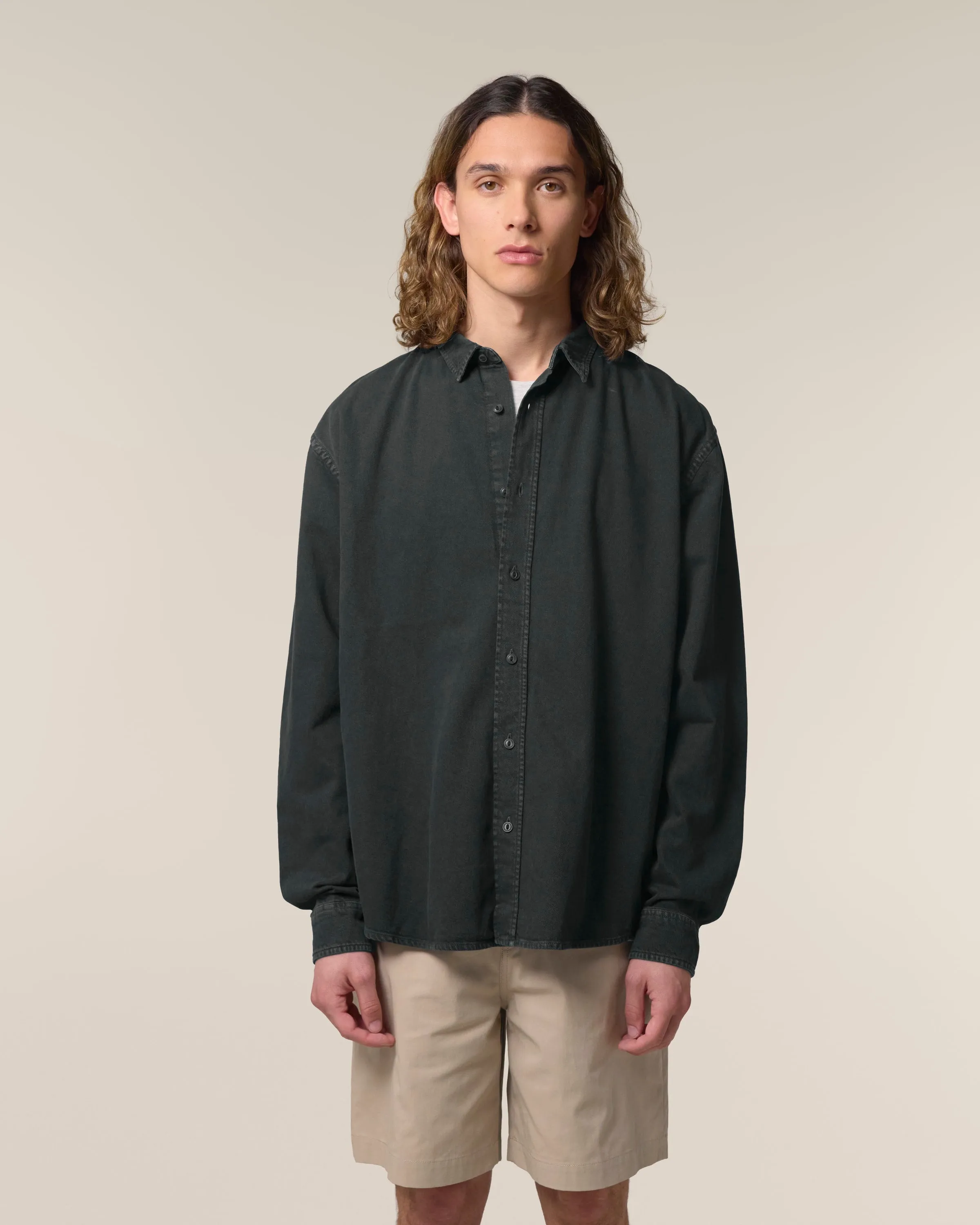 Organic Cotton Heavy Relaxed Shirt: Unisex