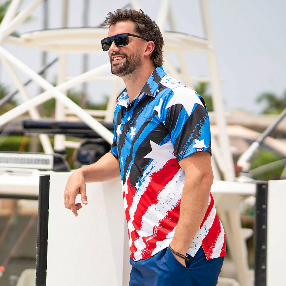 Performance Polo | Stars & Stripes