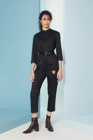 Perona   I   Womens-Dresses & Jumpsuits -Jumpsuit-Tomo-Pwa-Fv21-501-Black  AS7925
