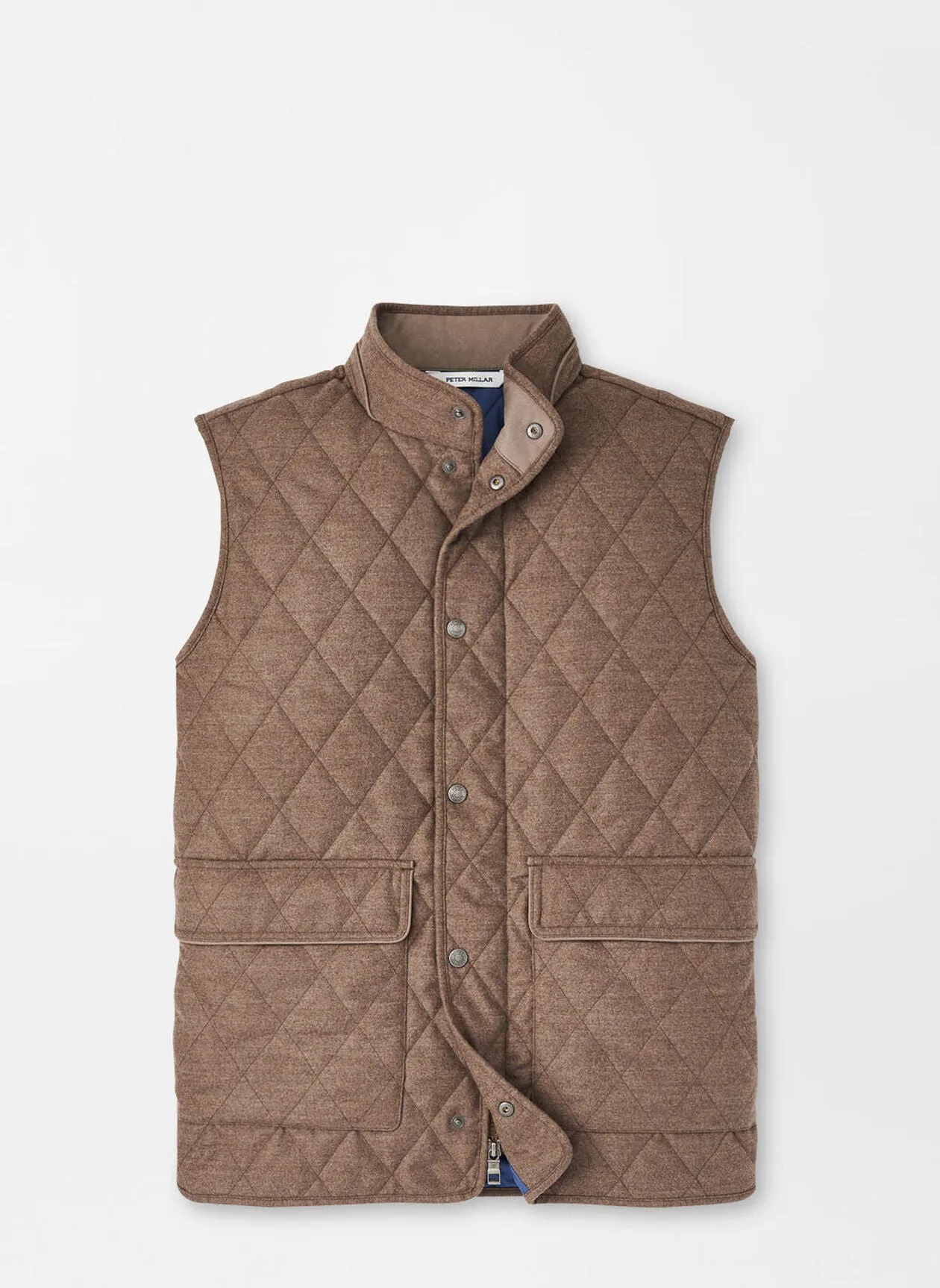 Peter Millar Mens Classic Fit Essex Wool Vest - RYE