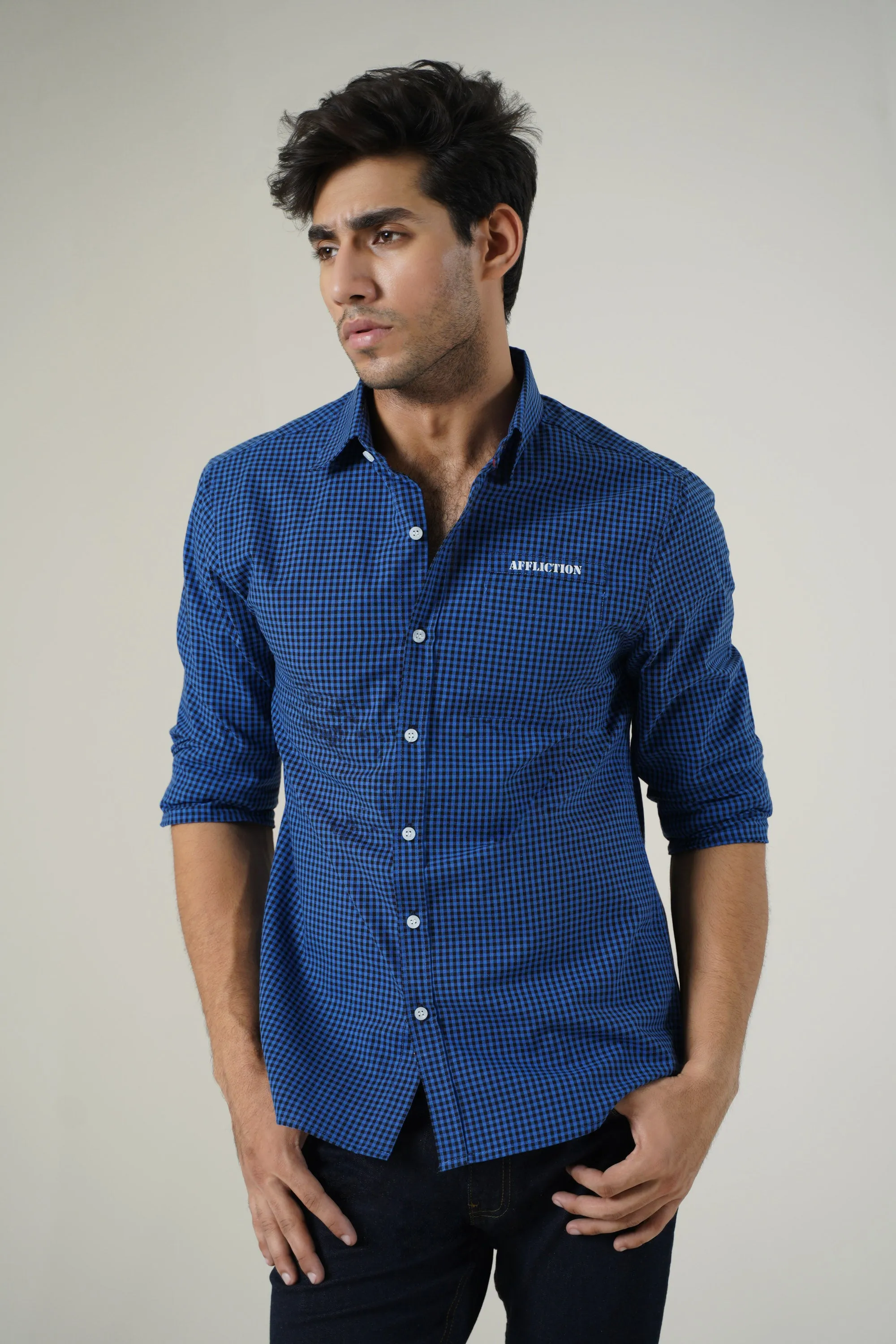 Pin Check Shirt