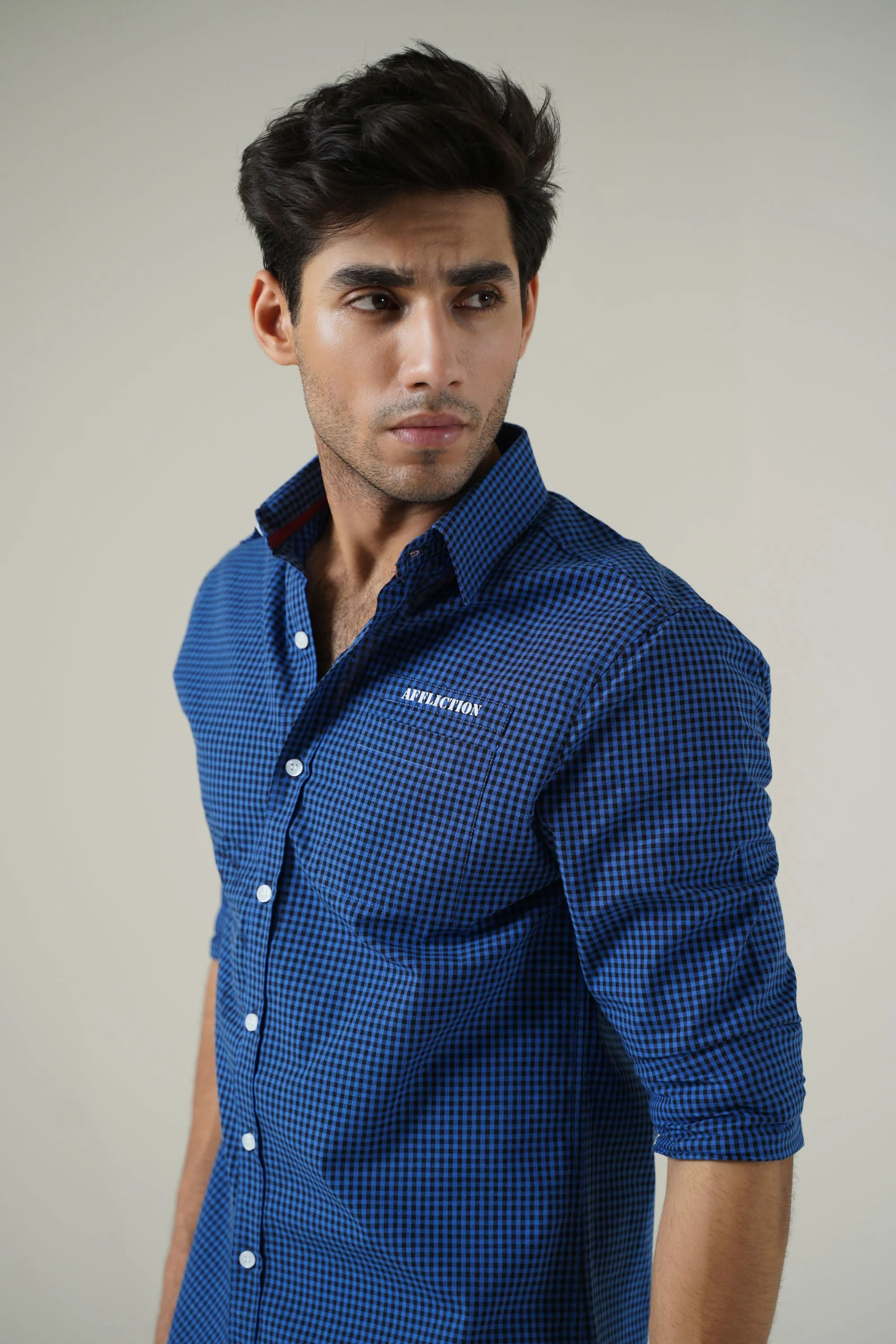 Pin Check Shirt