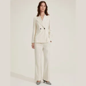 Pinstripe Trouser Suit
