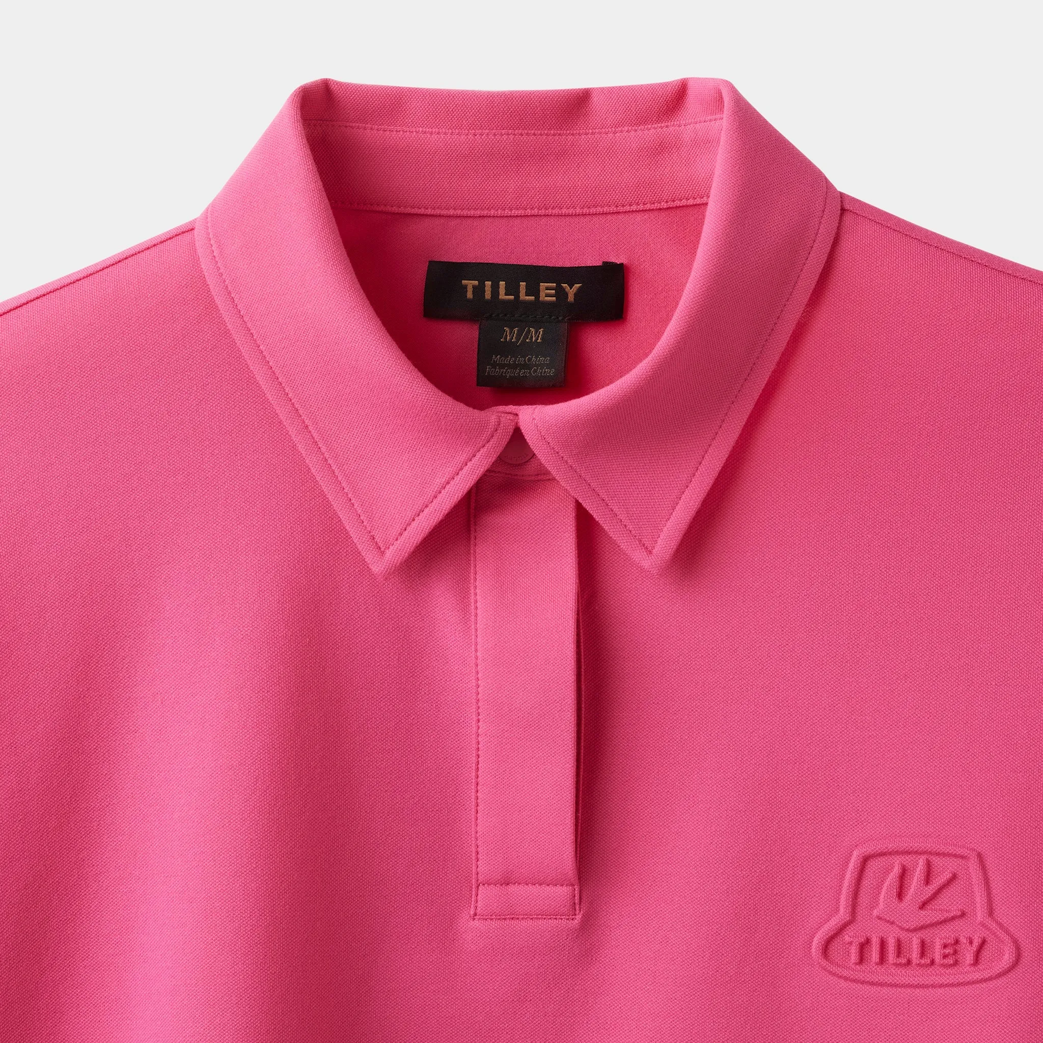 Pique Polo with 3D Logo