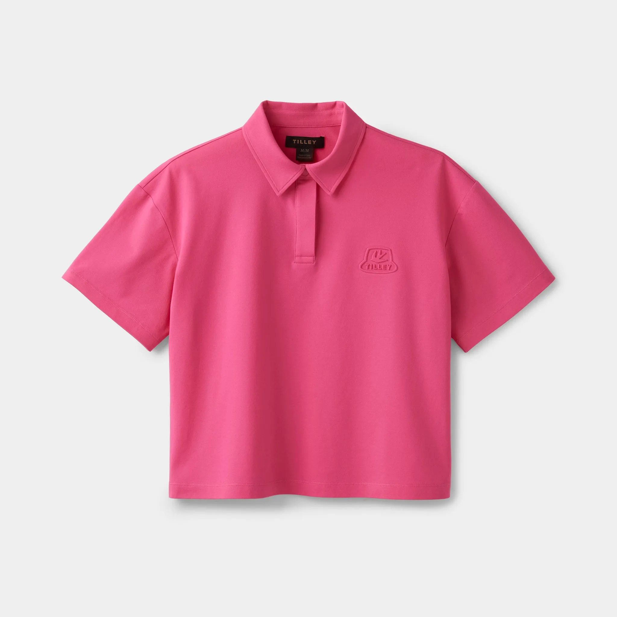 Pique Polo with 3D Logo