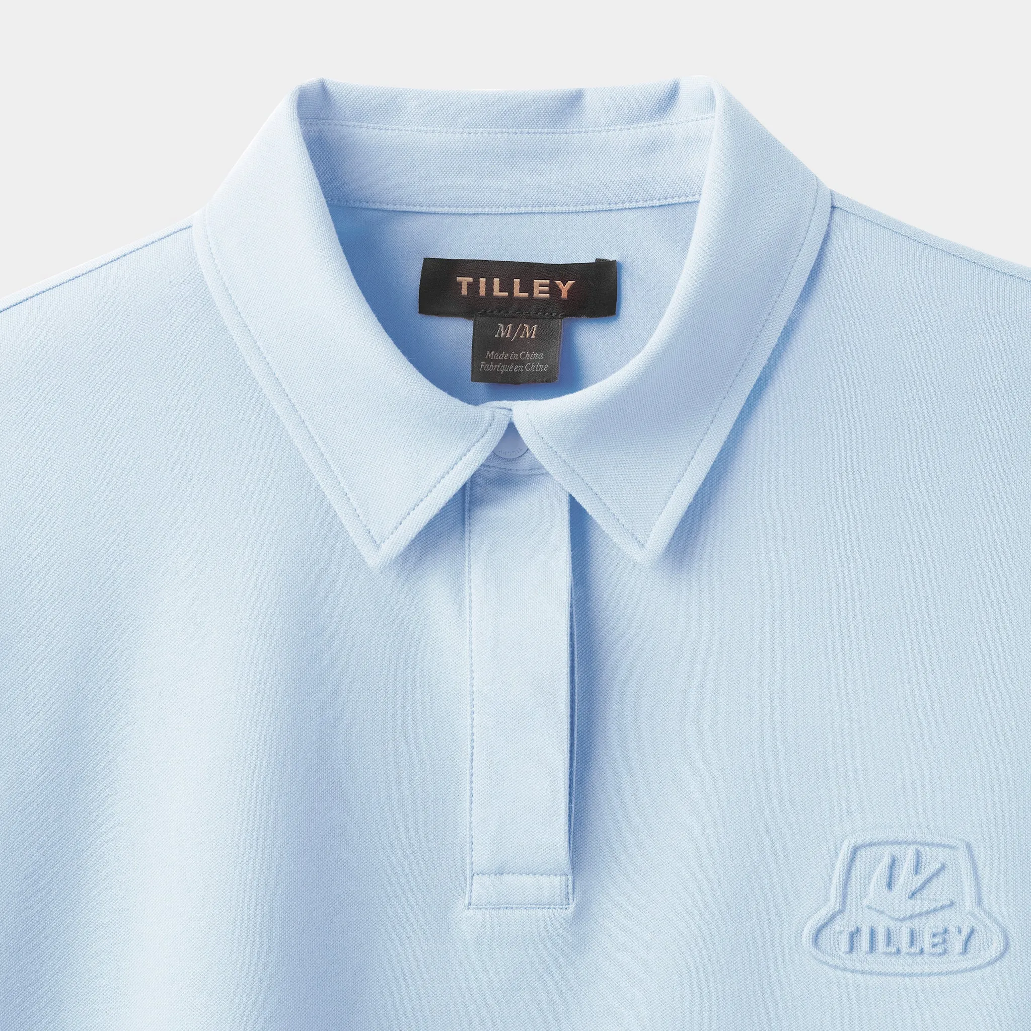 Pique Polo with 3D Logo
