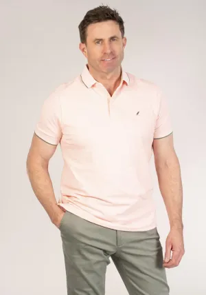 Plain 3-Button Polo - Orange