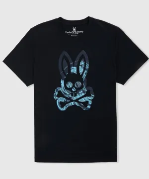 Psycho Bunny Thames Graphic Tee - Black