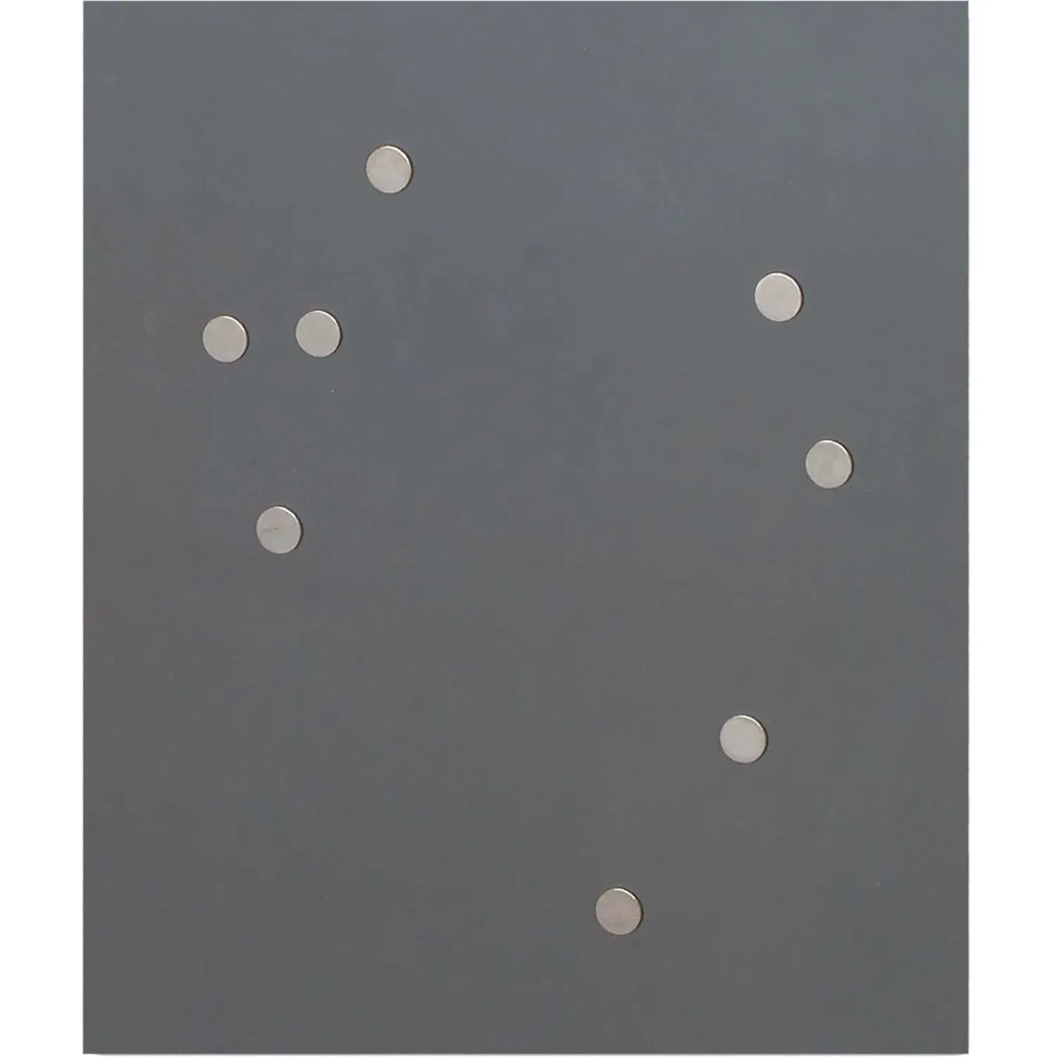 Quartet Matrix® Magnets, Disc Shape, Silver, 50 Pack