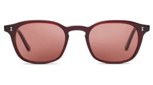 QUINN-Redwood / Crimson Glass