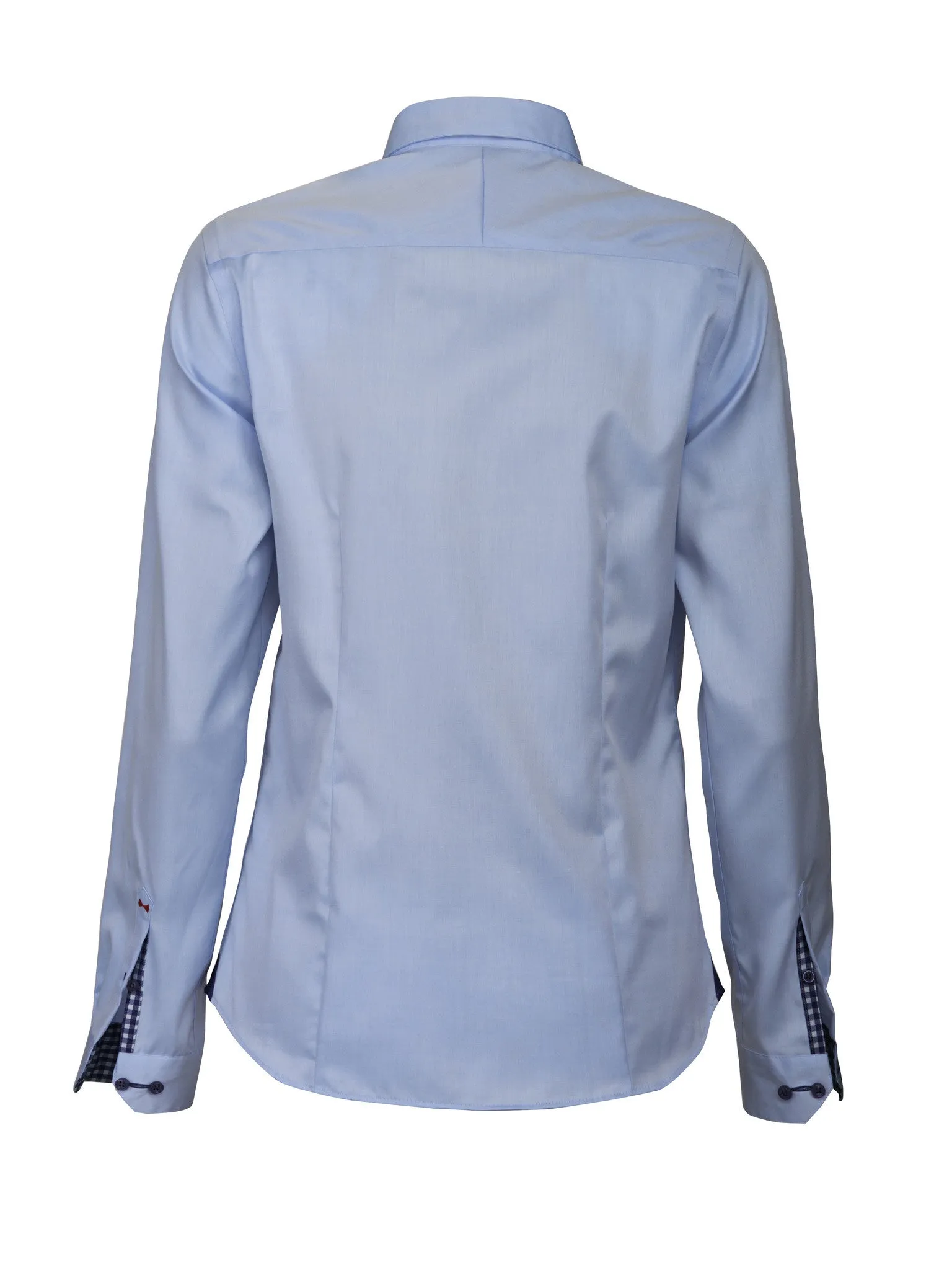 Red bow 20 Woman Sky blue/Navy Non-Iron