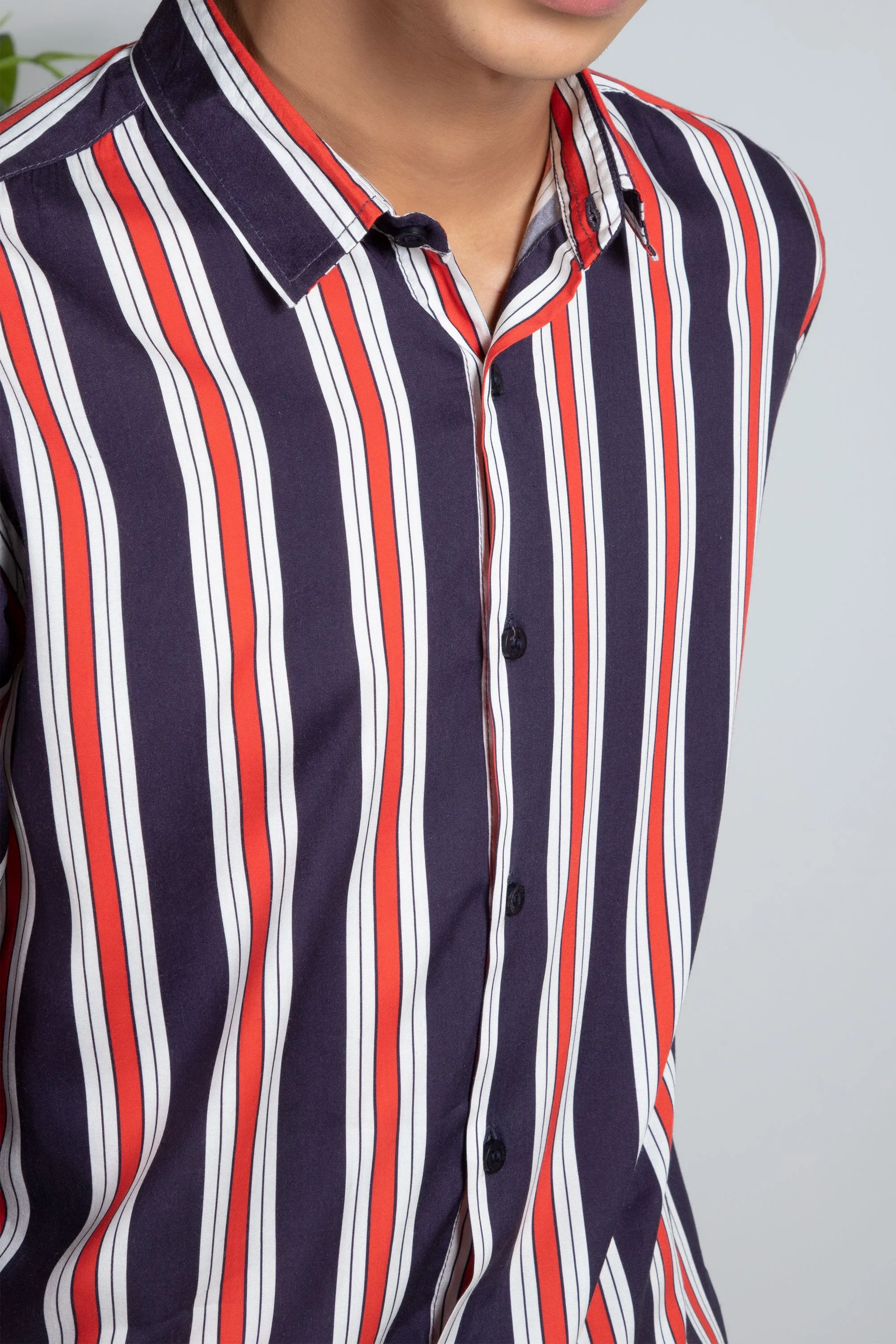 Red Striped Shirt