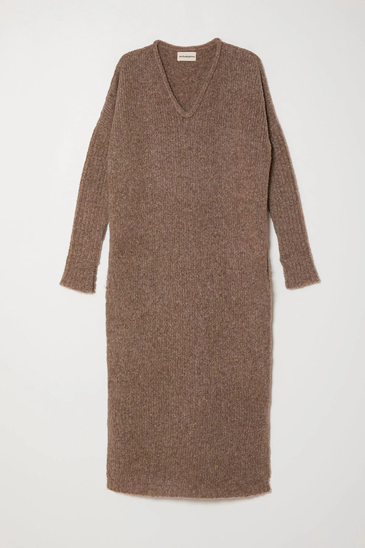 RELAXED V-NECK DRESS