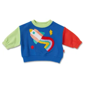 Rocket Ride Navy Sweater