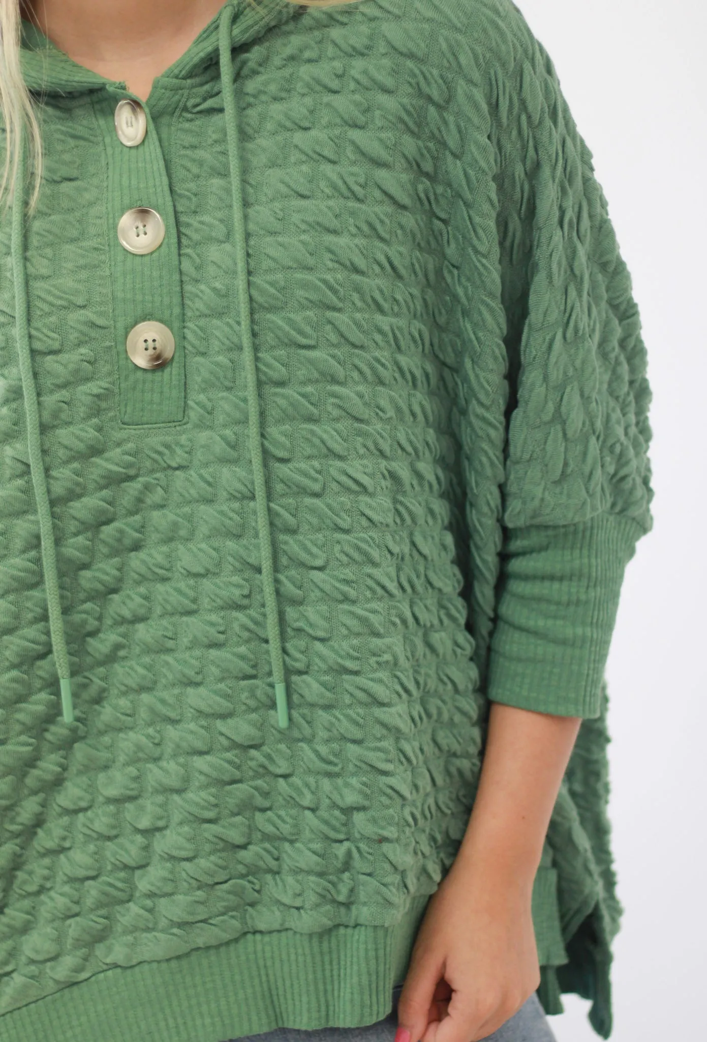 Saturday Puff Top in Sage