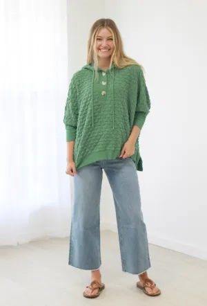 Saturday Puff Top in Sage