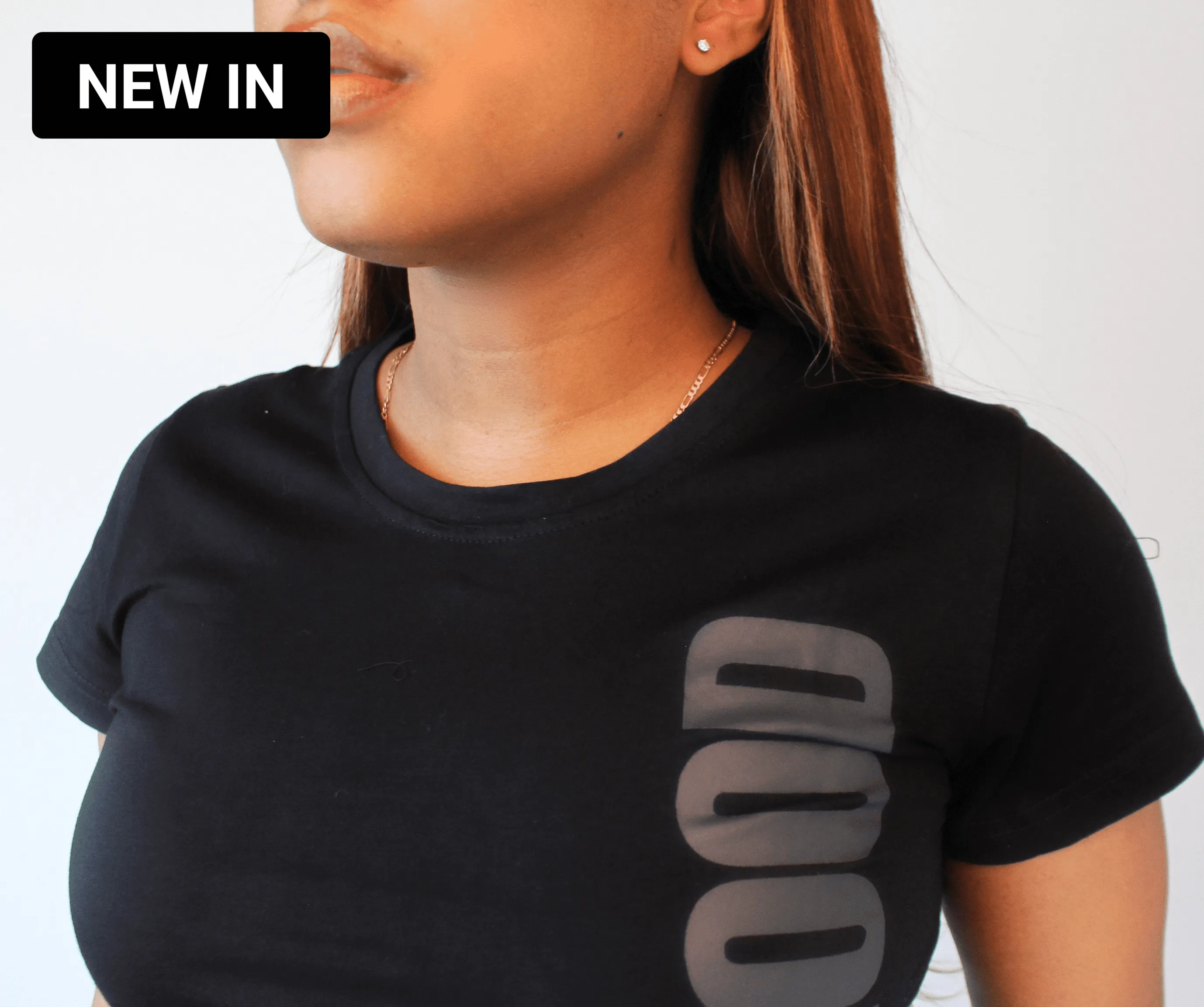 SCHMOOD Staple Tee - Black/Raven