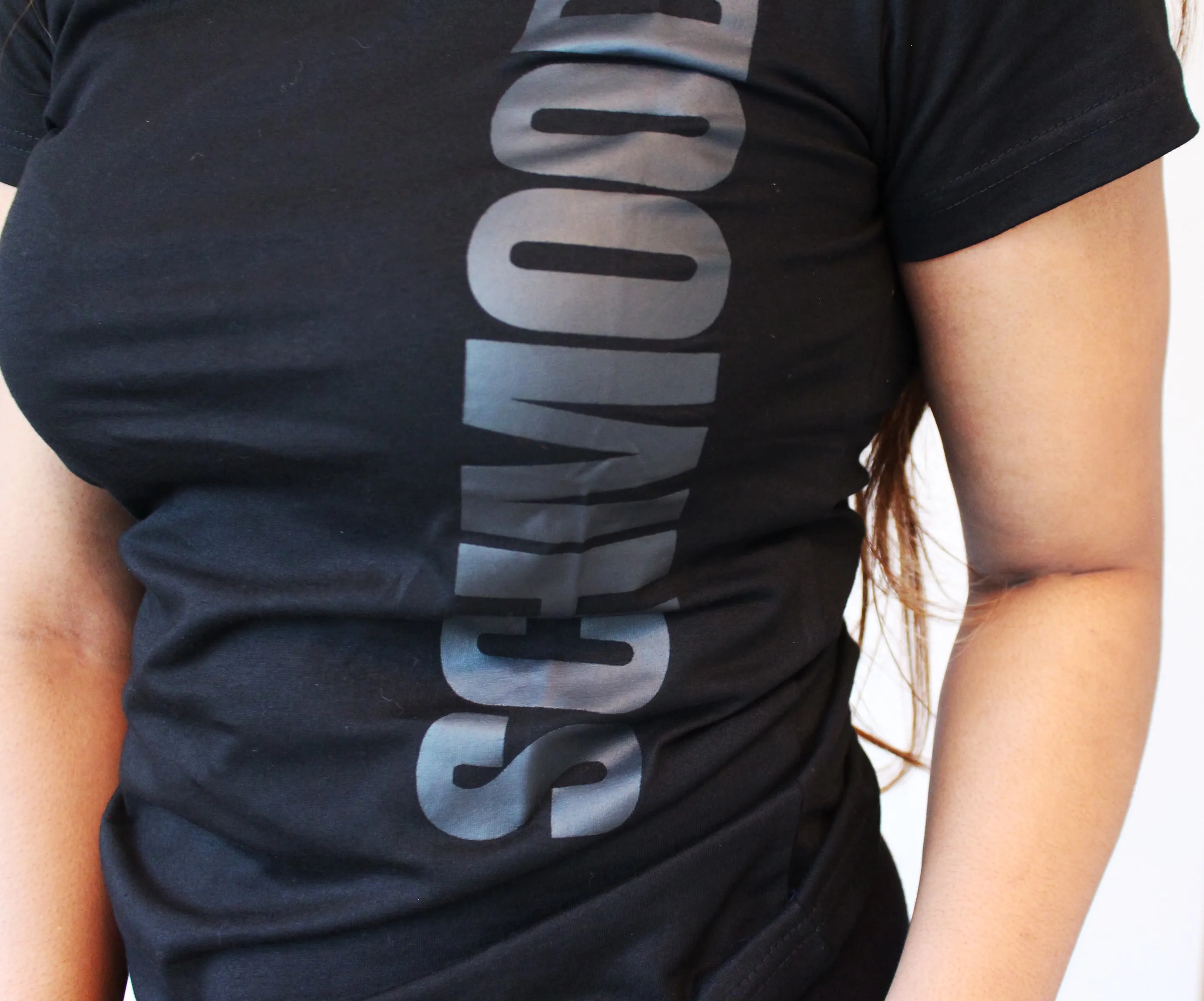 SCHMOOD Staple Tee - Black/Raven