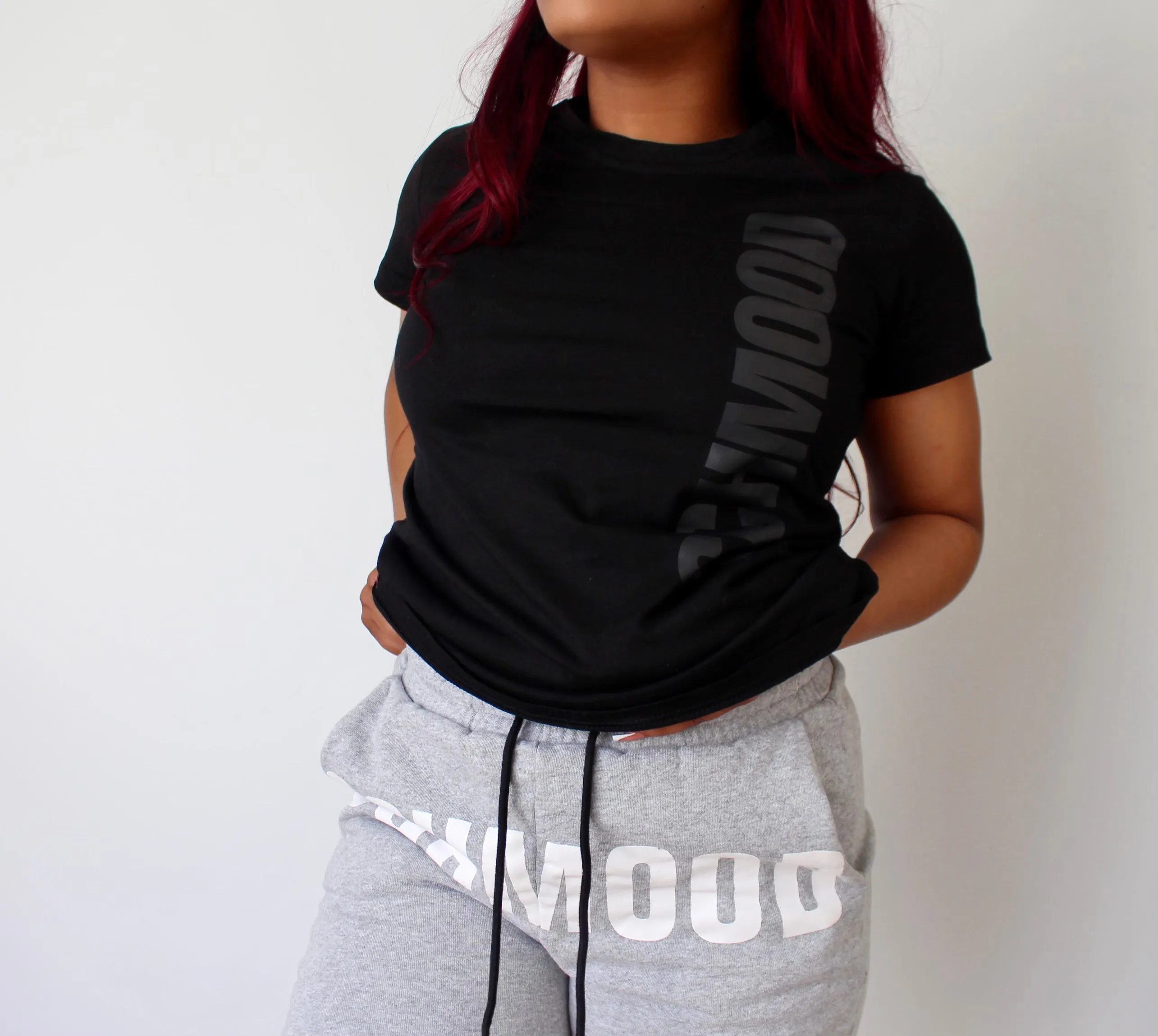 SCHMOOD Staple Tee - Black/Raven