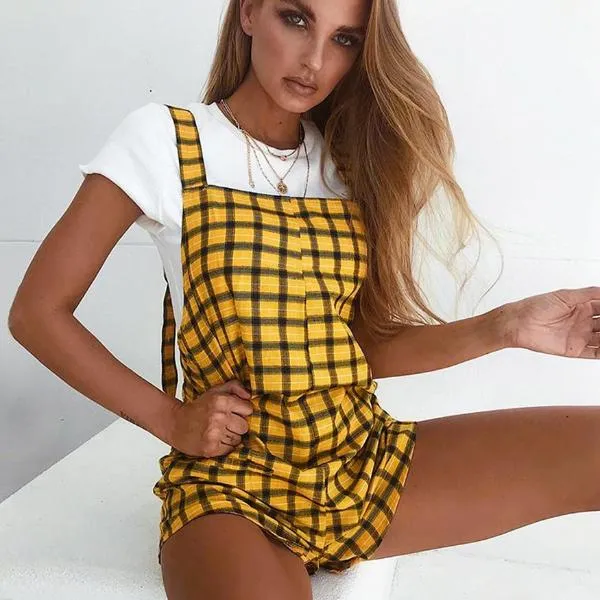 Sexy Jumpsuits Preppy Style