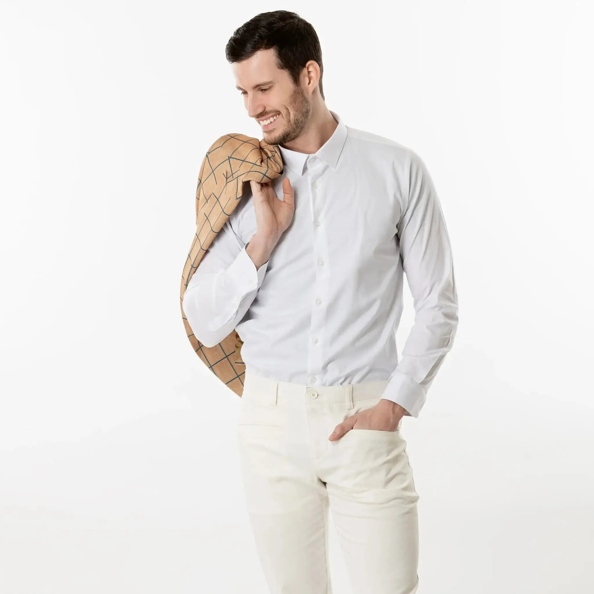 Slim Dress Shirt White