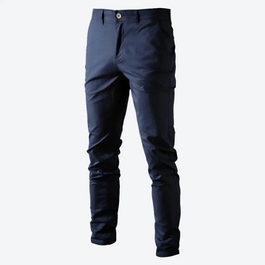 Slim Fit Soft Casual Chino Pants