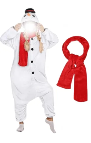 Snowman Onesie Kigurumi Jumpsuits