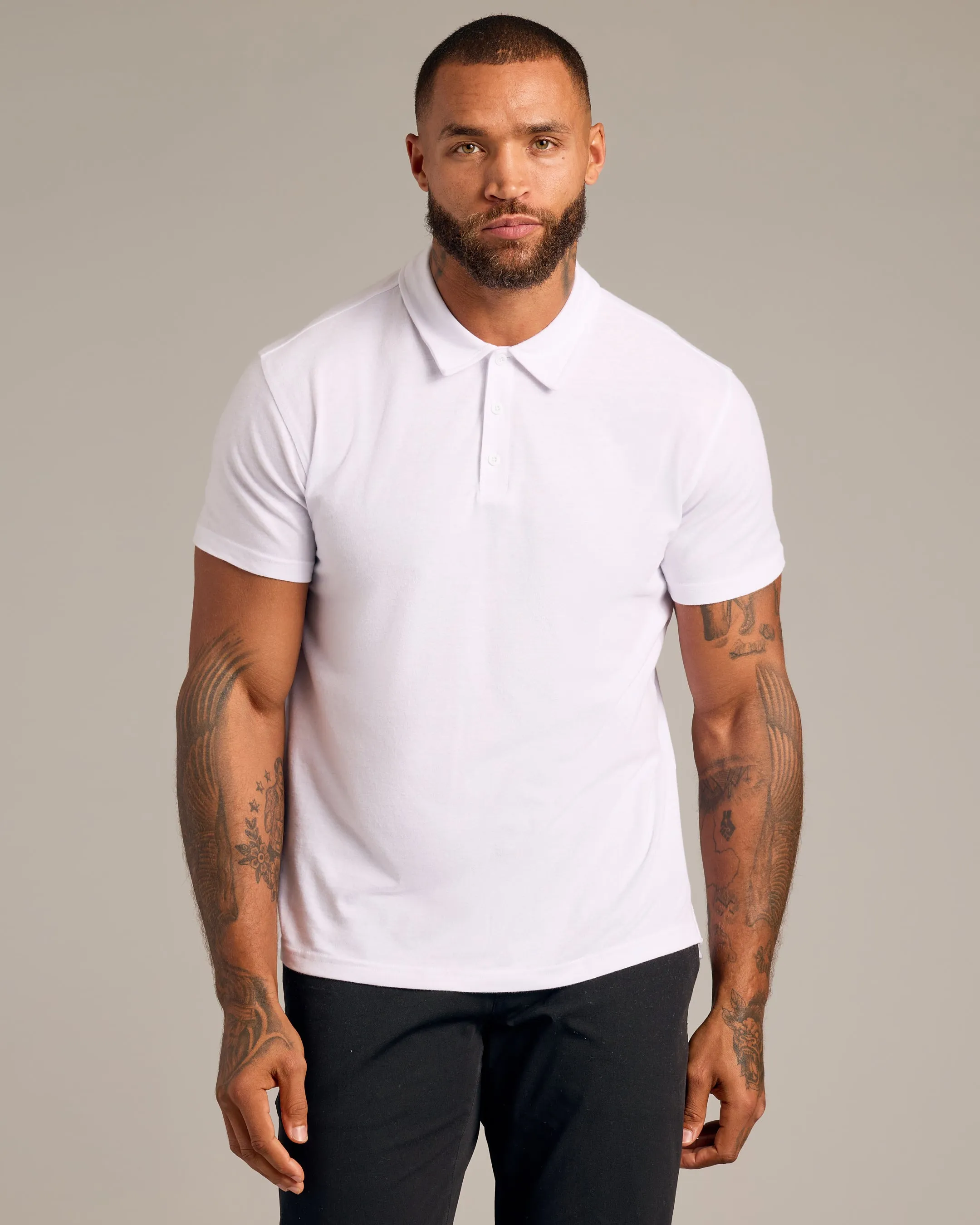 Standard Short Sleeve Polo 3-Pack