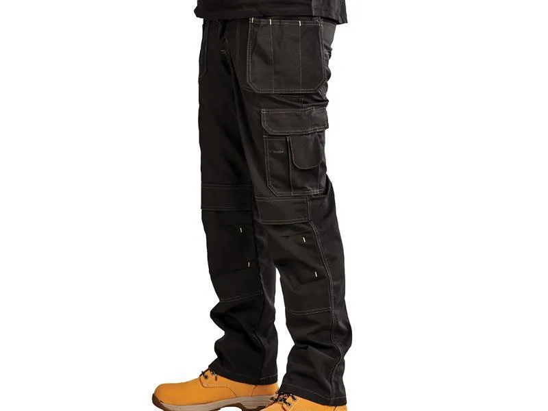 Stanley Clothing Iowa Holster Trousers Black Waist 32in Leg 33in