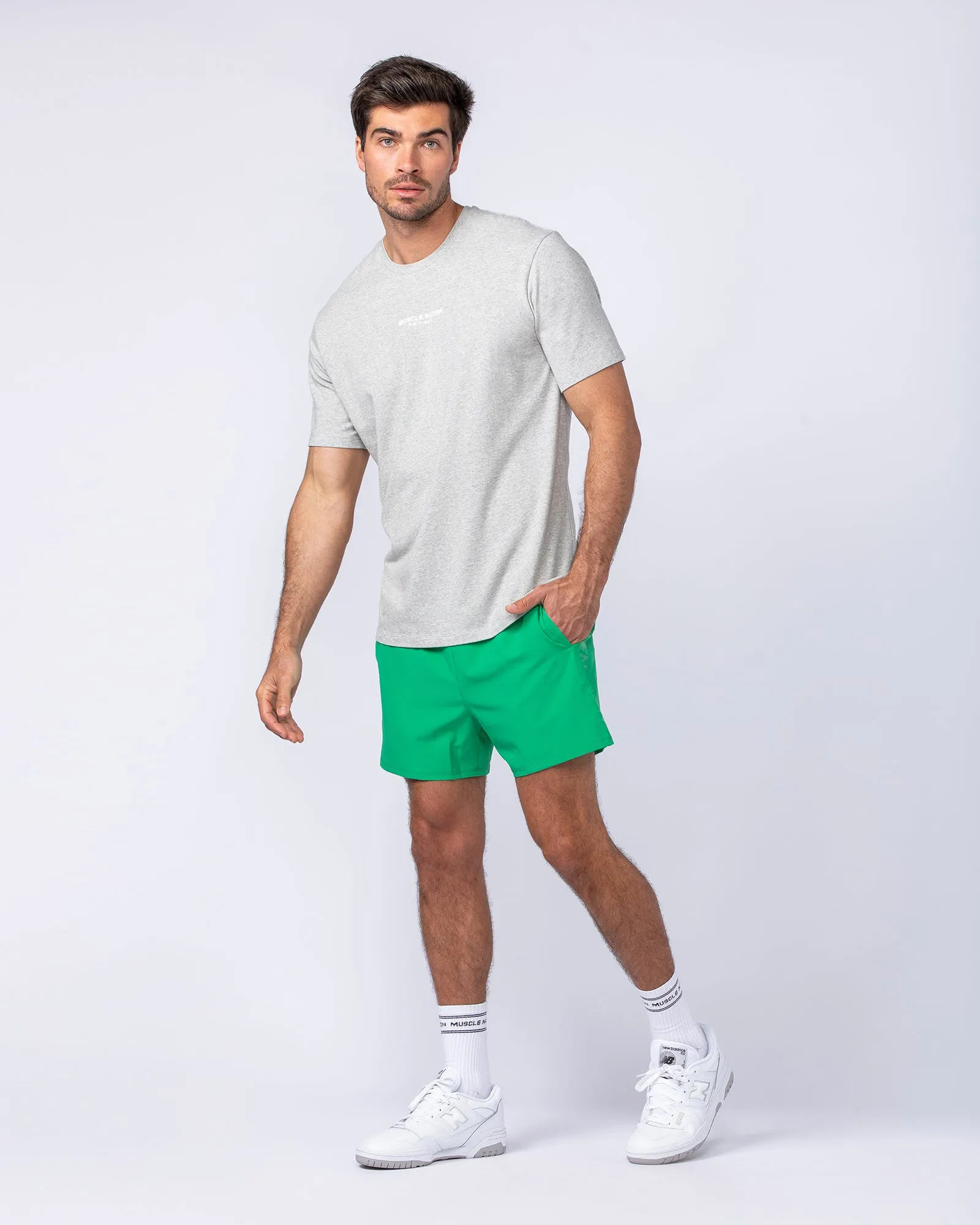 Staple Condition Tee - Grey Marl