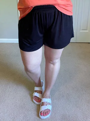 Staple Pull-On Shorts in Dark Navy
