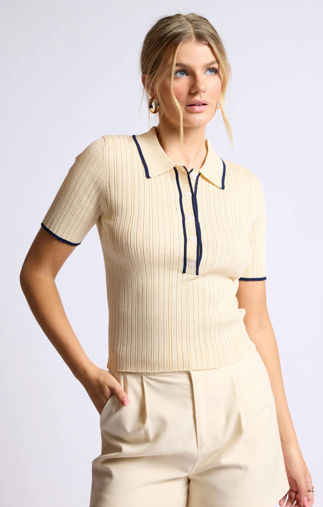 Stark Beauty Polo Top