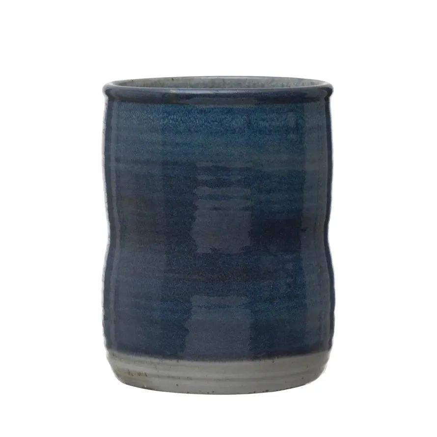 Stoneware Utensil Holder/Crock