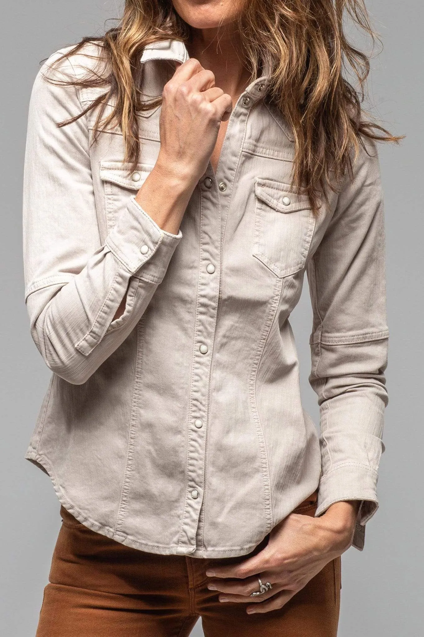 Sweetwater Stone Wash Denim Shirt In Sasso
