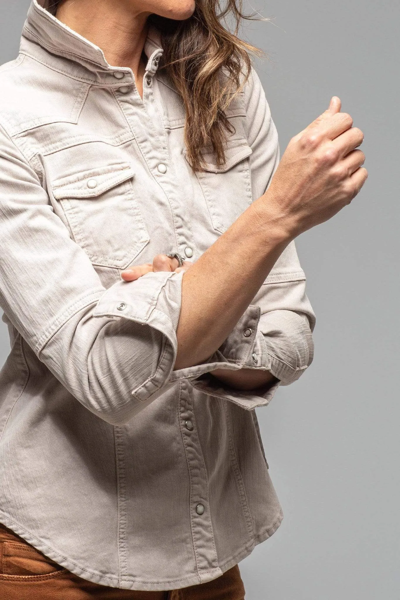 Sweetwater Stone Wash Denim Shirt In Sasso