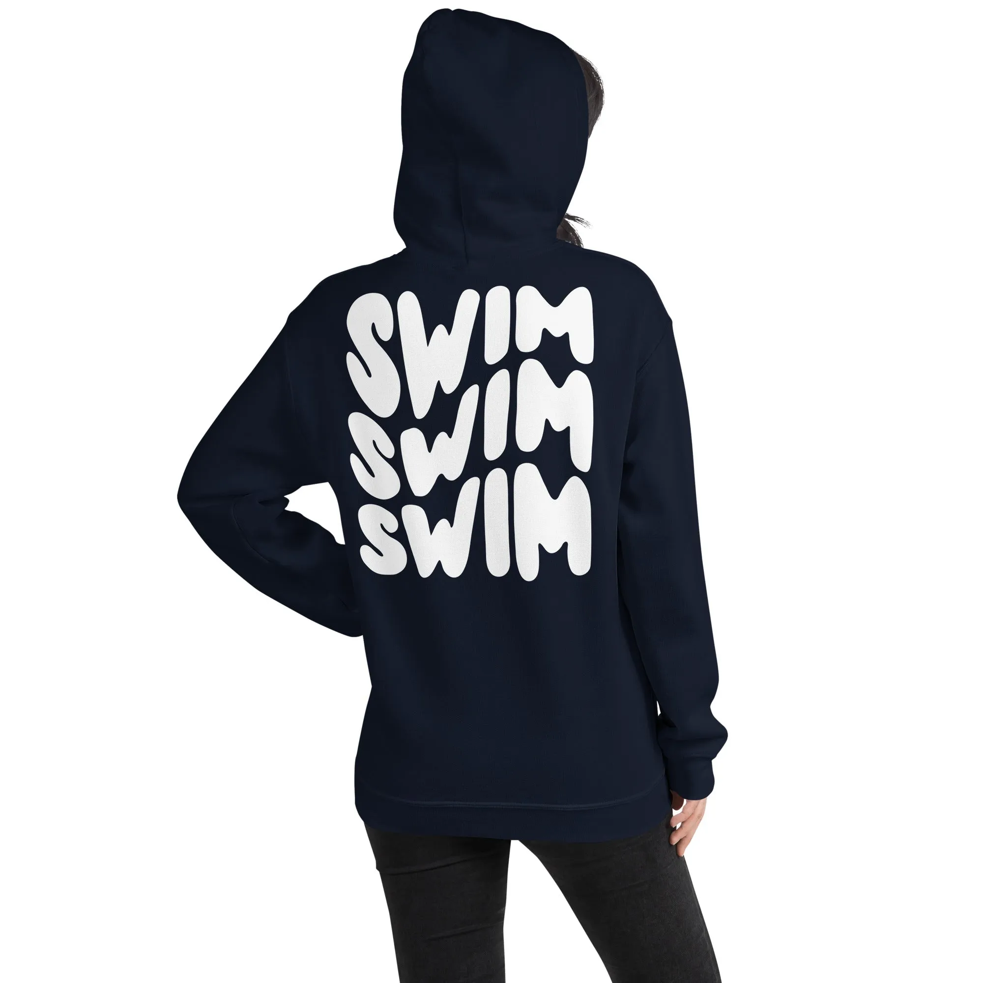 Swim Warp Type Unisex Swimmers Pullover Hoodie