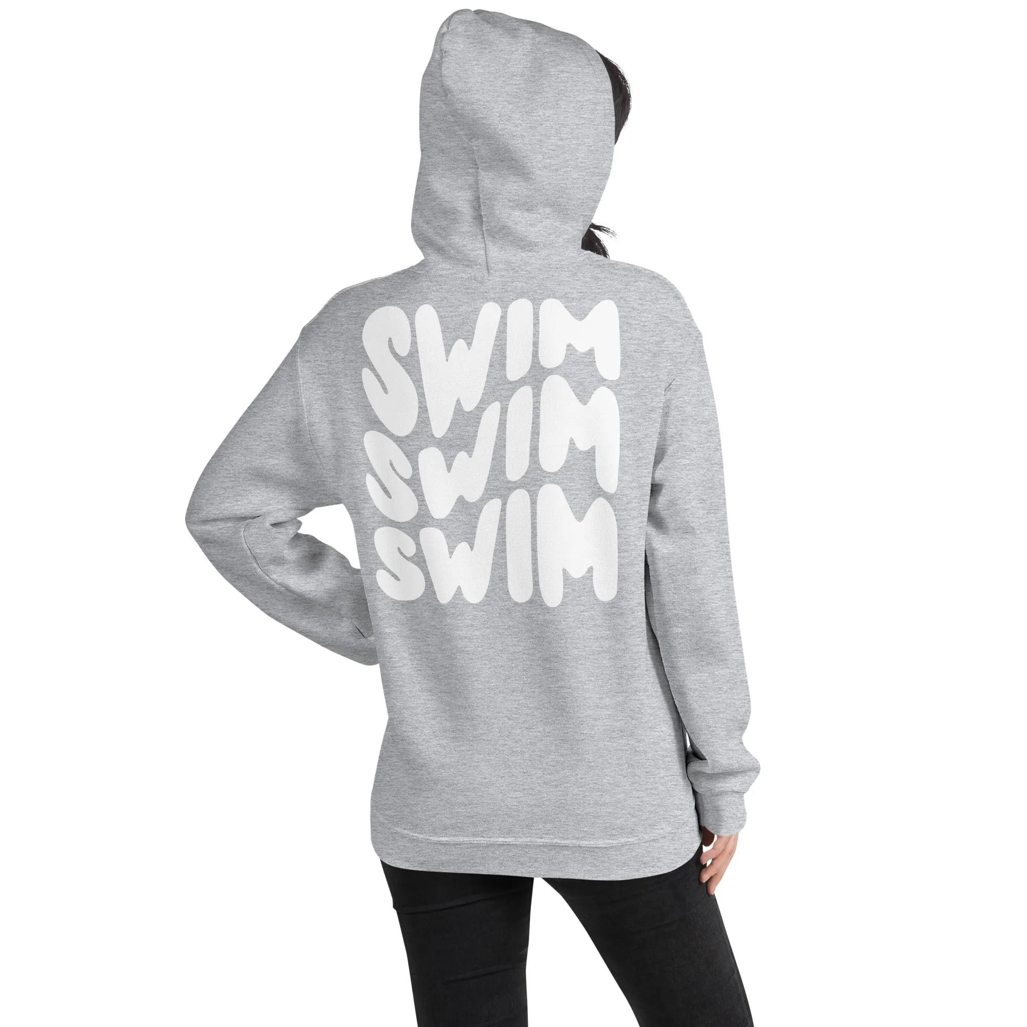 Swim Warp Type Unisex Swimmers Pullover Hoodie