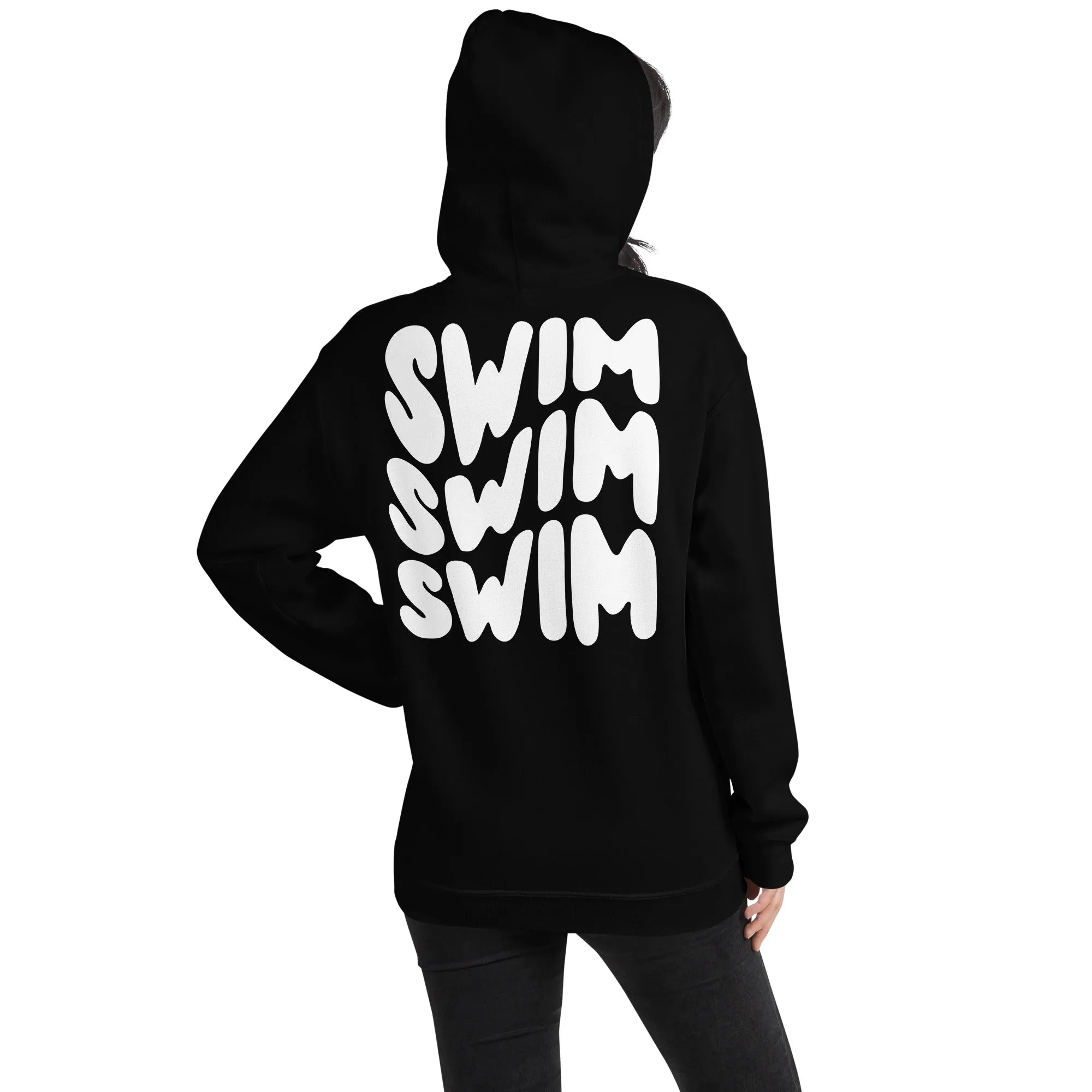 Swim Warp Type Unisex Swimmers Pullover Hoodie