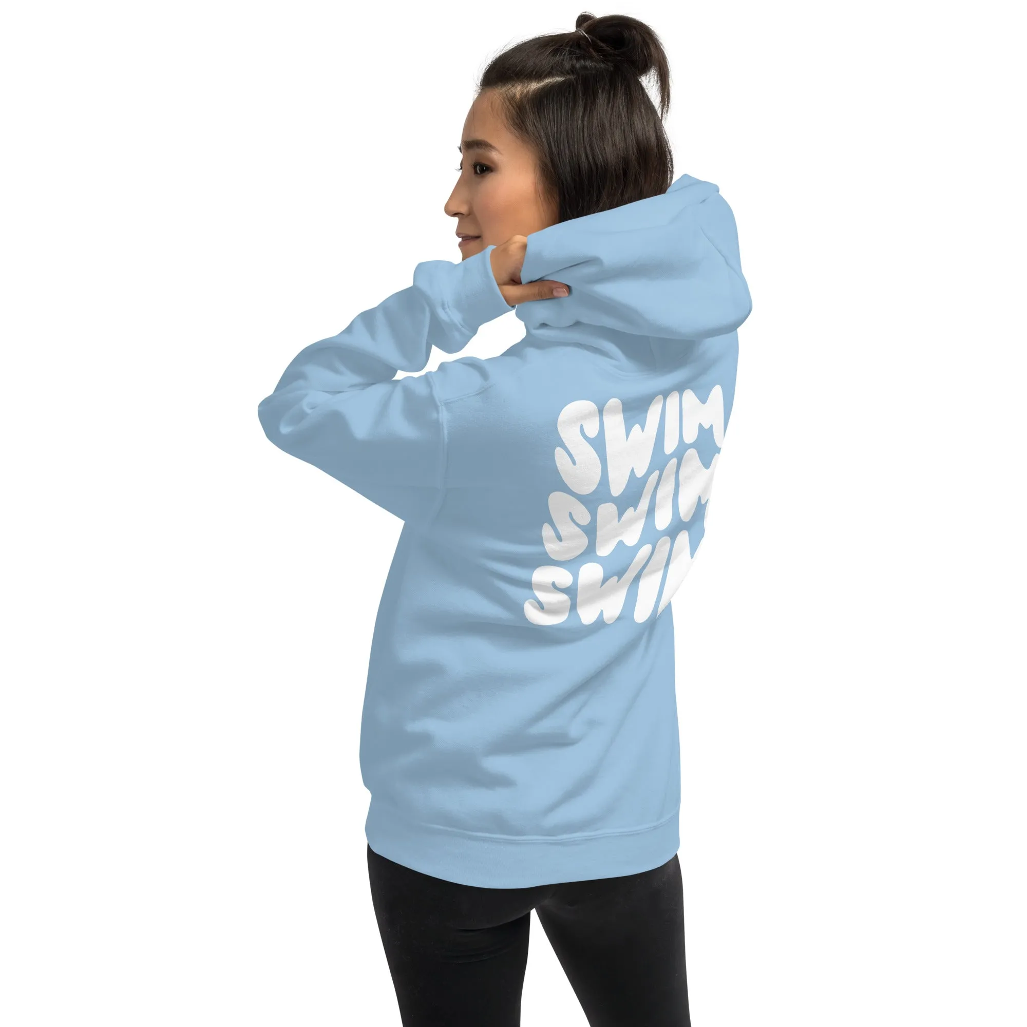 Swim Warp Type Unisex Swimmers Pullover Hoodie