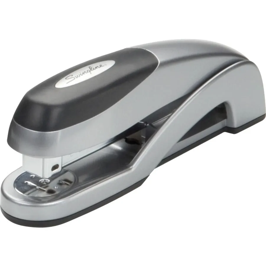 Swingline® Optima® Desk Stapler, 25 Sheets, Silver