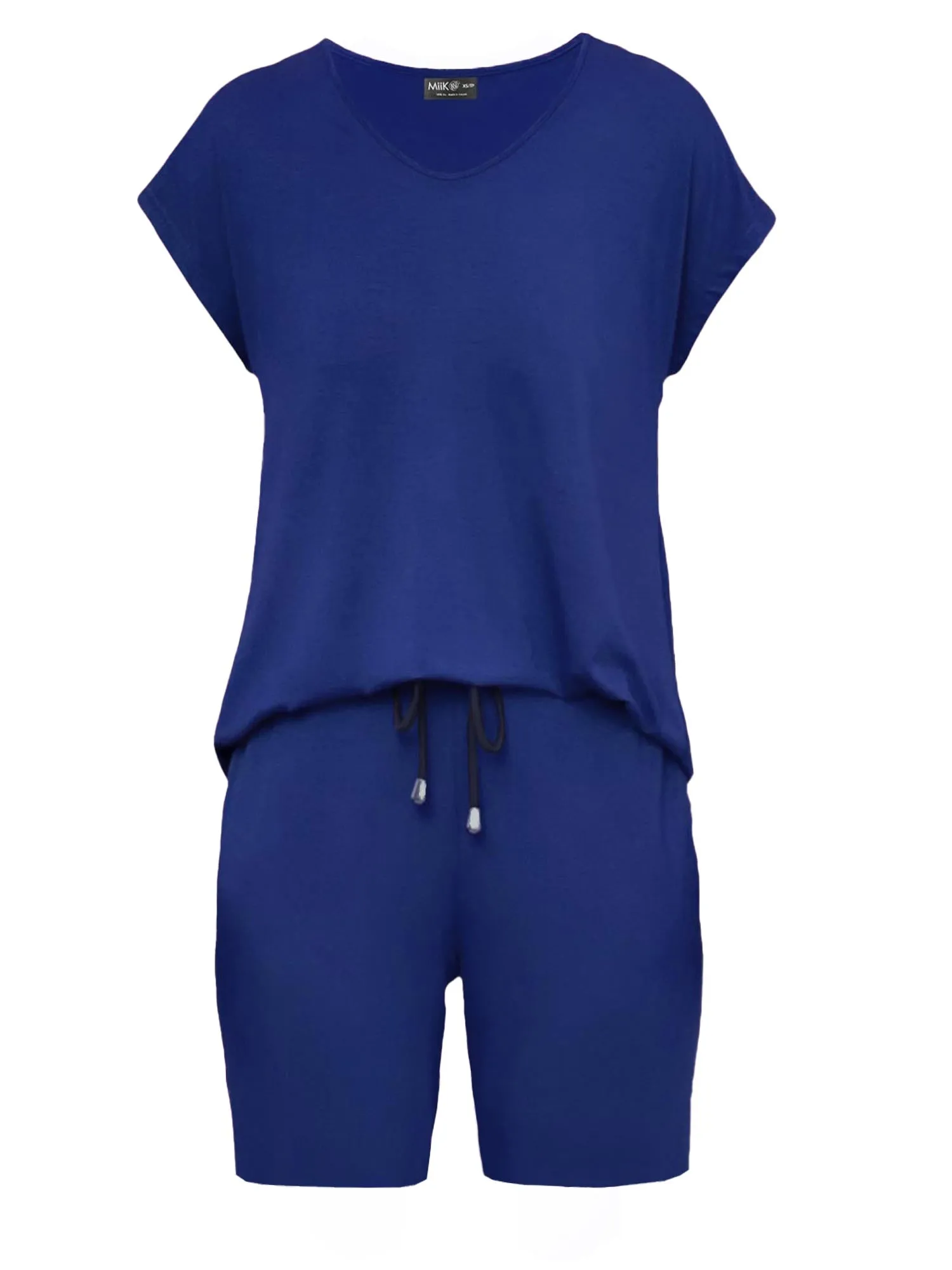 Tanya short sleeve open-back romper - FINAL SALE