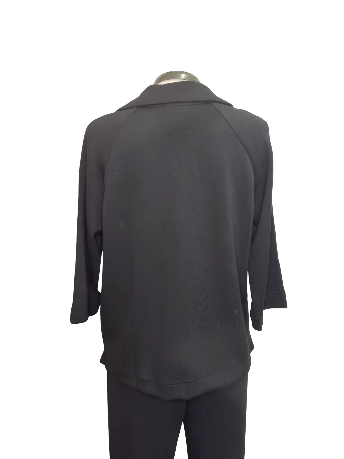Techno Lux Johnny Collar Polo Top Black