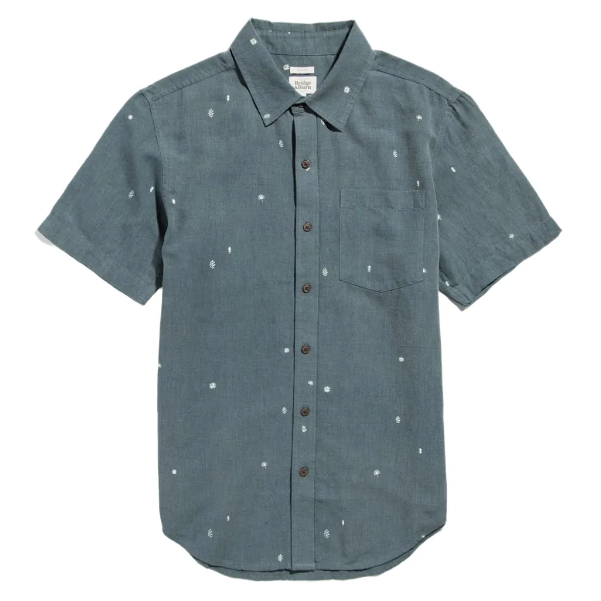 The Harbor Shirt | Slate Mini Flora