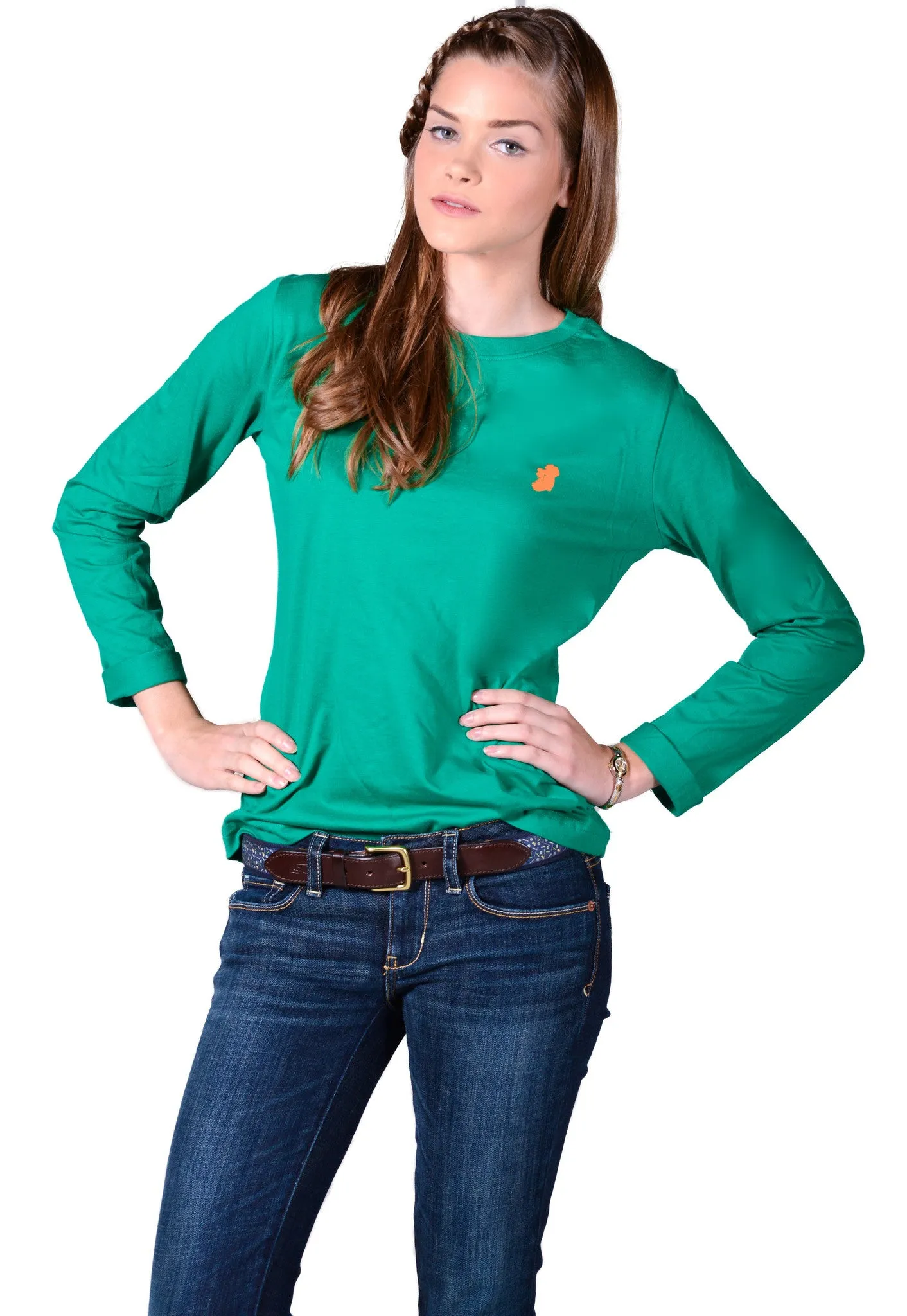 The Ireland Long T-Shirt™ - Green