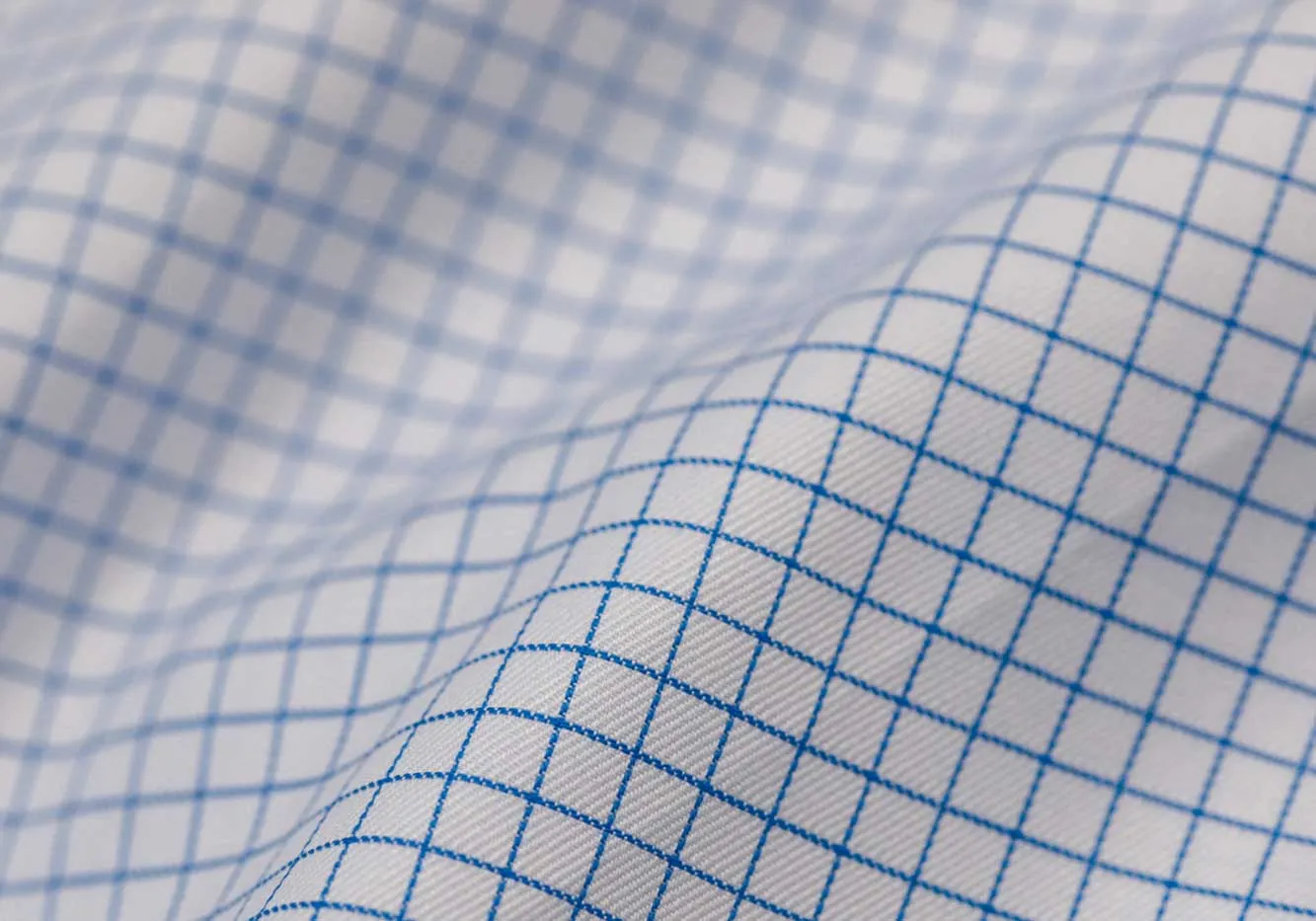 The Light Blue Monty Check Custom Shirt