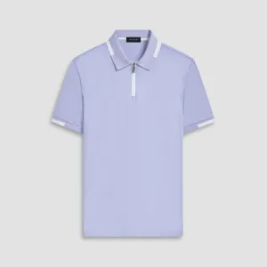 Tipped Quarter Zip Polo