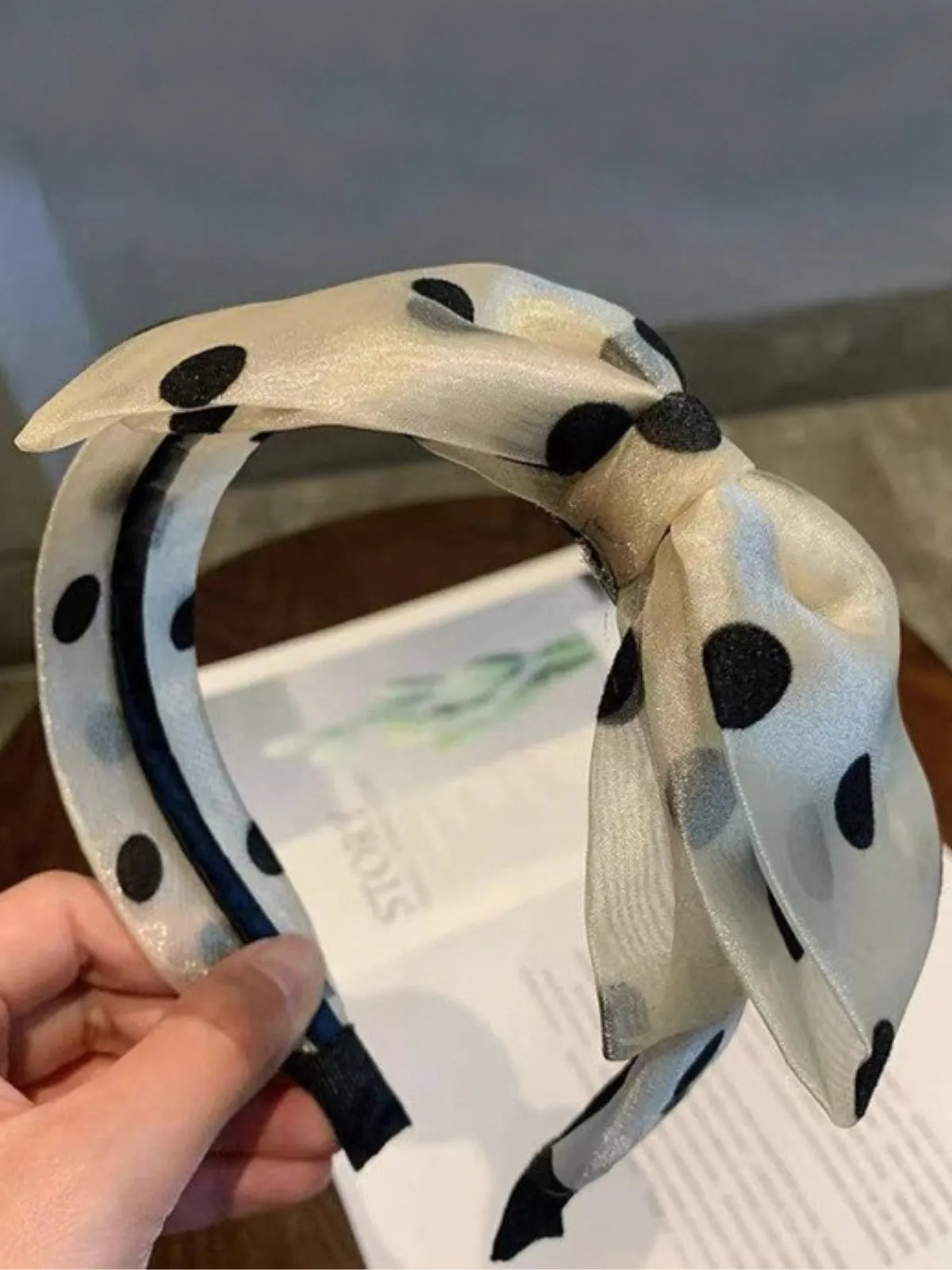 Totally Chic Polka Dot Headband